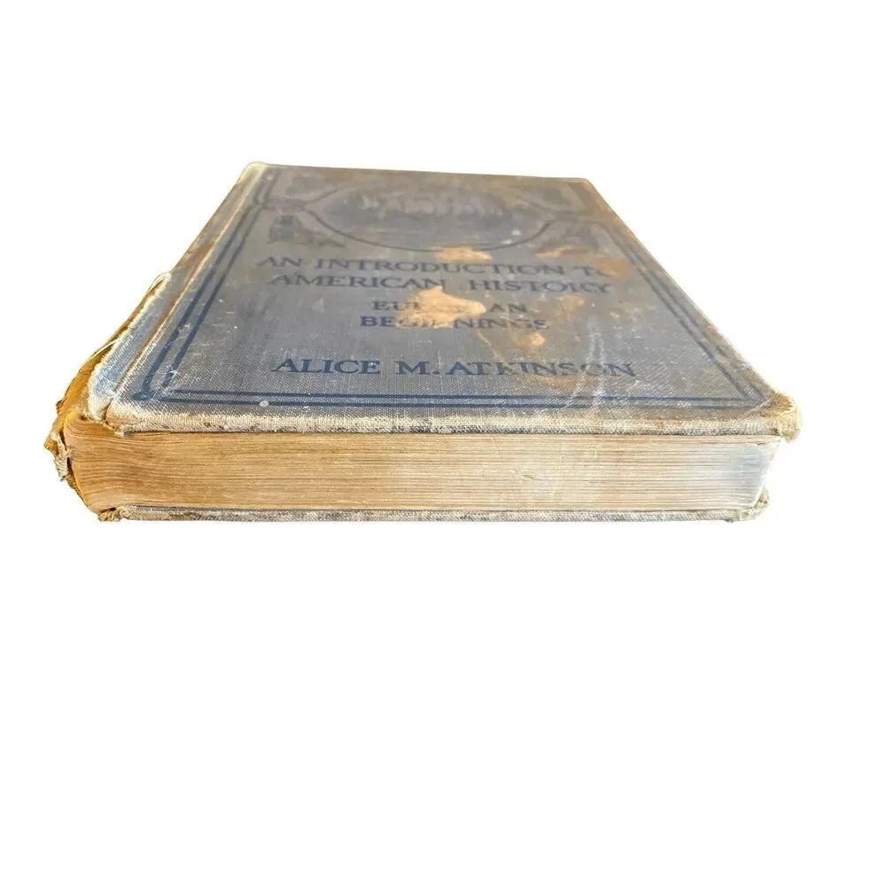 An Introduction To American History European Beginnings Hardcover Book